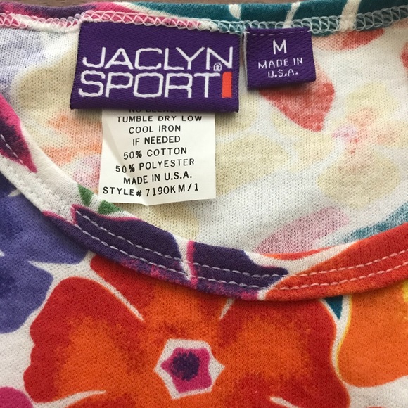 Jaclyn Smith Tops Jaclyn Smith Sport Floral Tshirt Poshmark